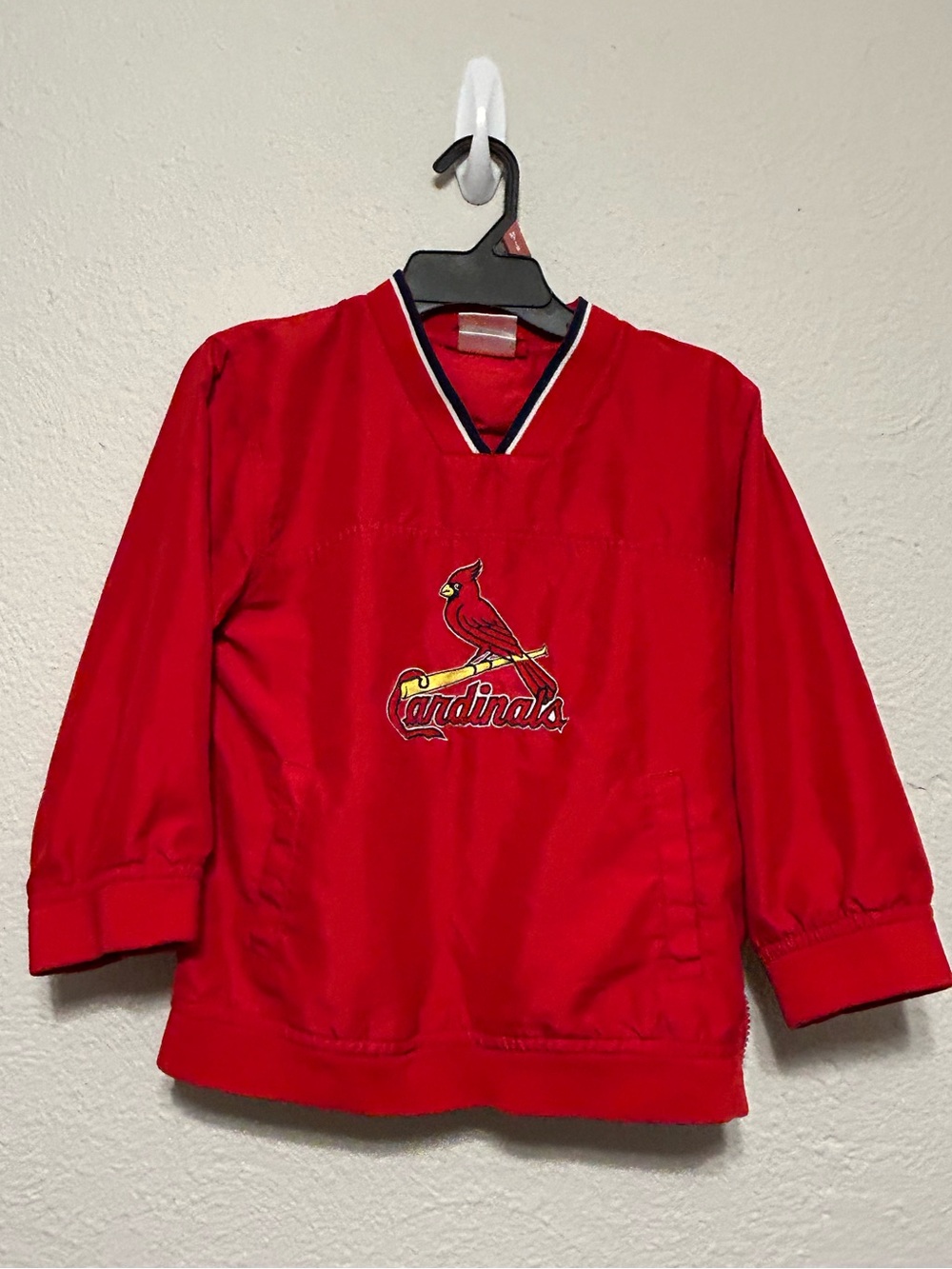 St. Louis Cardinals MLB Pullover Sweater Size Small (6) Unisex Kids Embroidered